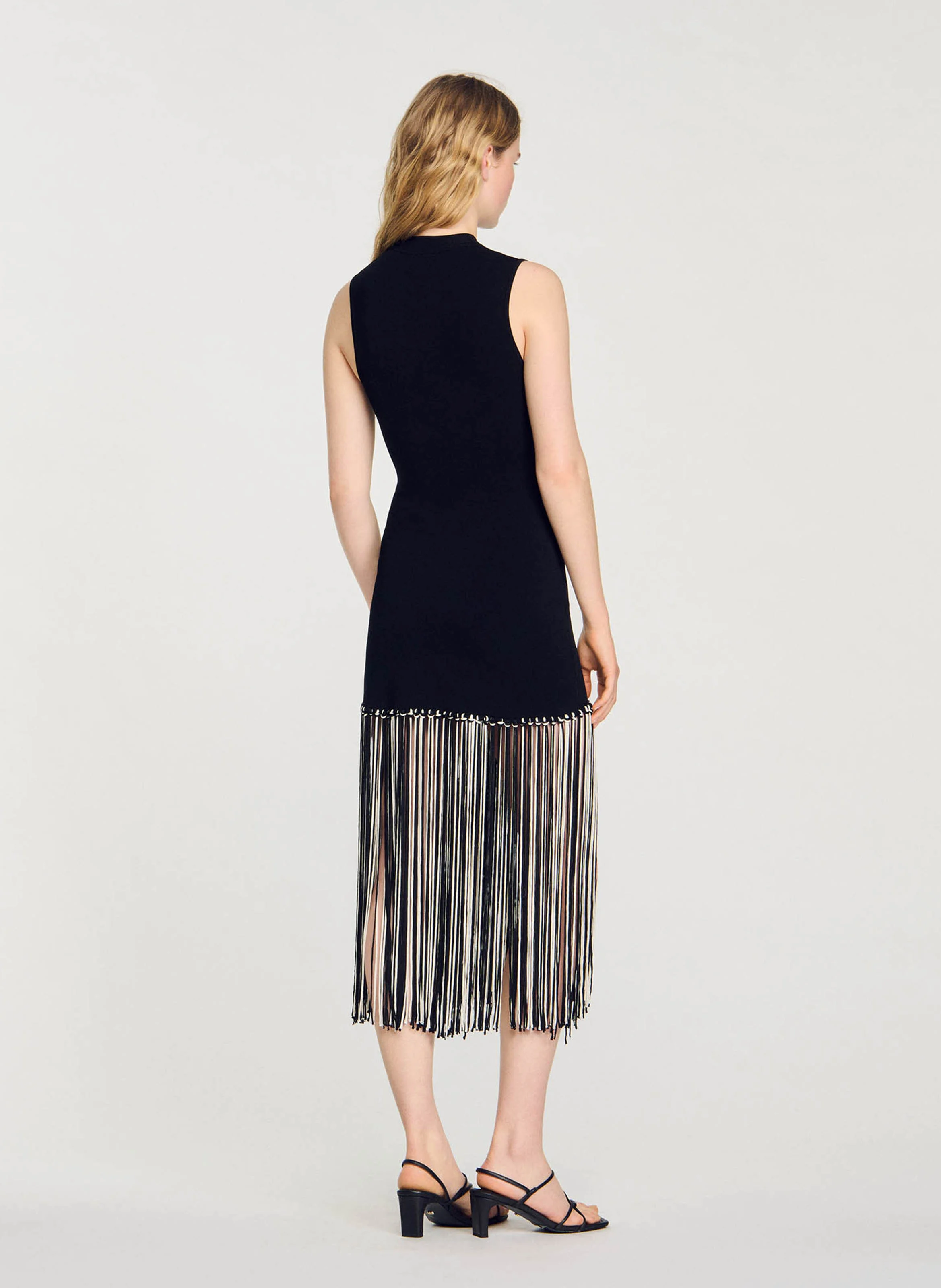 Robe moulante col montant | Multicolore
