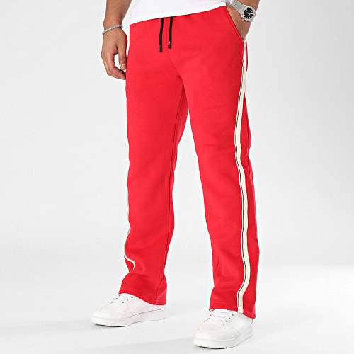 Pantalon Jogging A Bandes Rouge
