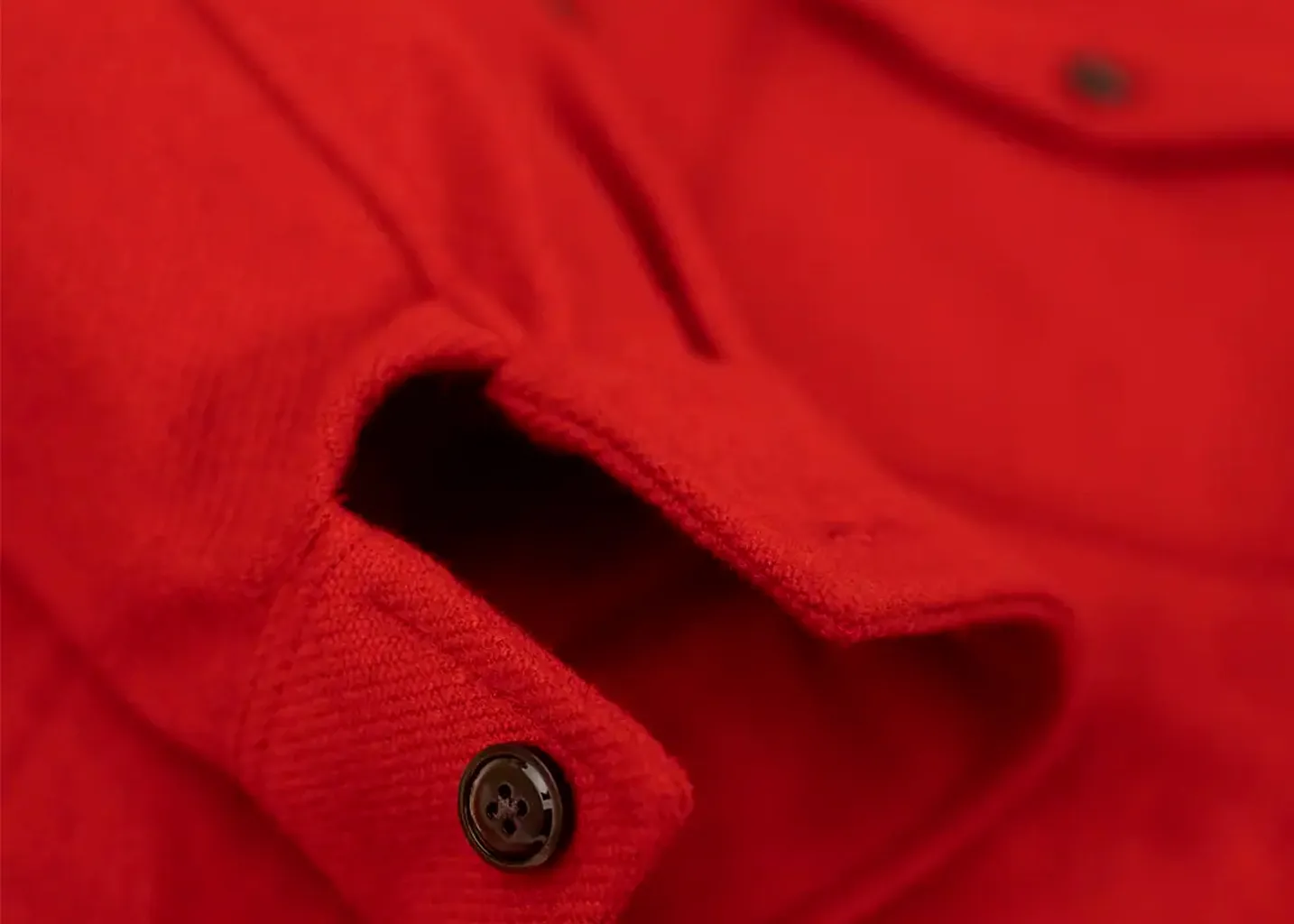 Surchemise Casual En Laine Later