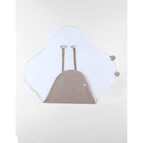 Couverture promenade fausse fourrure - Beige - NOUKIE 'S