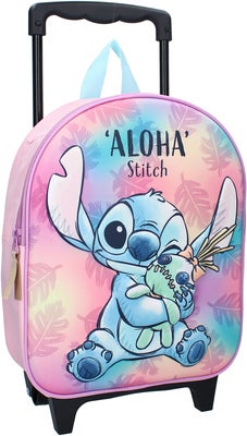 Disney Lilo & Stitch 3D Trolley Trillekoffert Great Escapes, Rosa