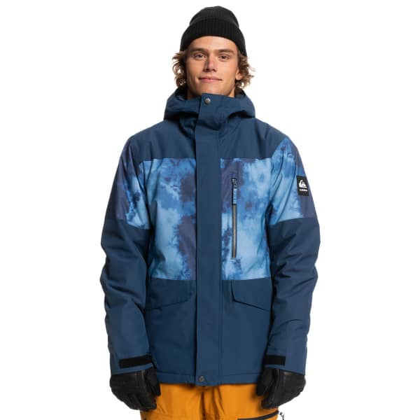 Veste de ski QUIKSILVER MSN PRT BLOC JK M SNJT INSIGNIA BLUE QUIET STORM