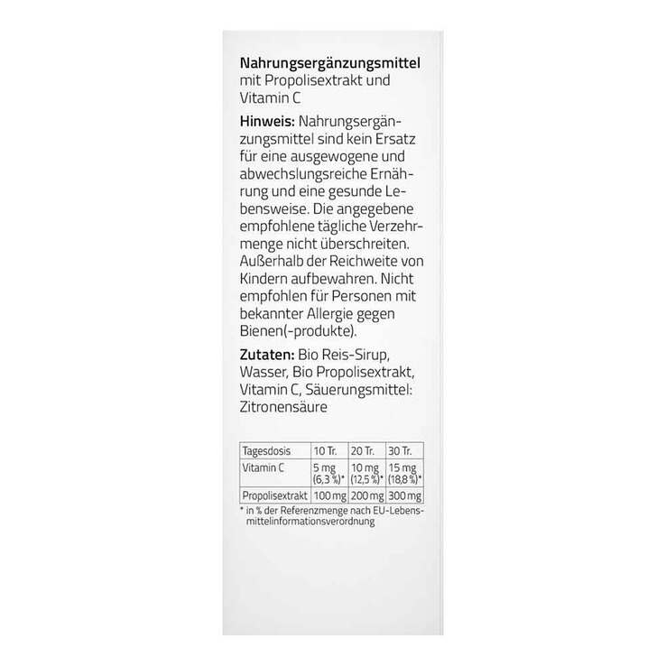 Beecraft Kids Propolis Bio Tropfen 20% plus Vitamin C , 30 ml