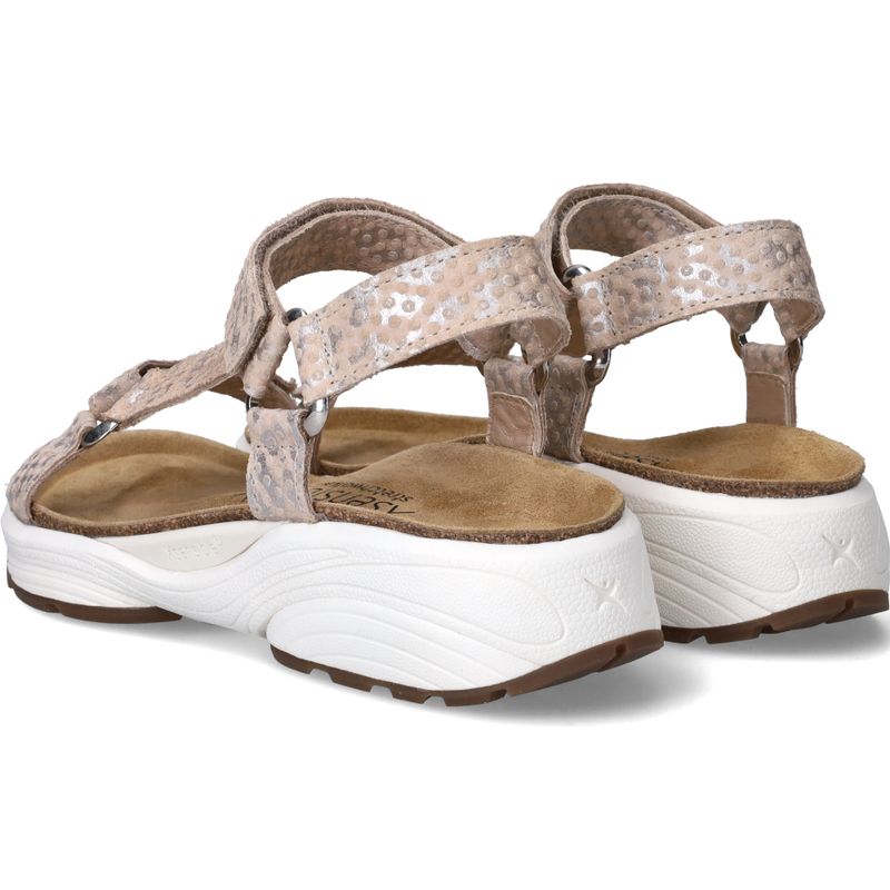 Xsensible Passiflora Stretchwalker Sandalen Beige Dames