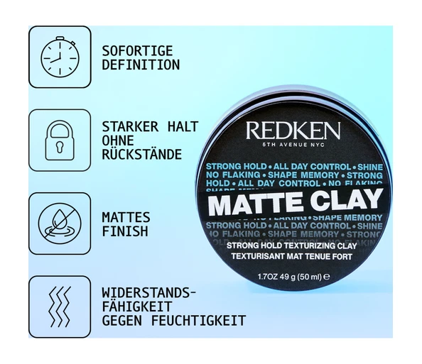 Redken Matte Clay Haarpaste