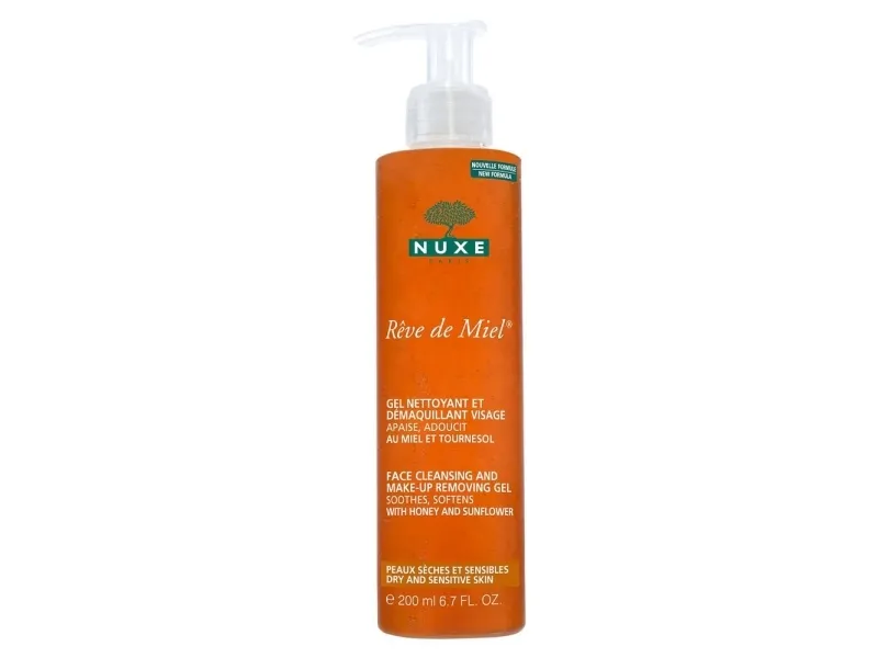 Nuxe Reve De Miel Face Cleansing & Makeup Removing Gel - Dame - 200 ml