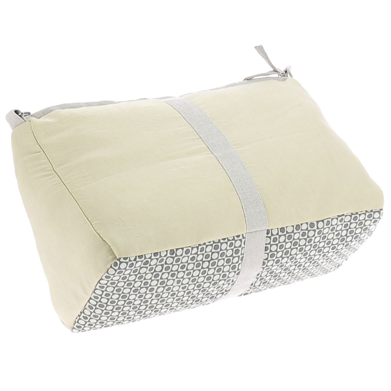 En Fil d'Indienne Trousse de toilette Soie tabac - 18x26x12 cm
