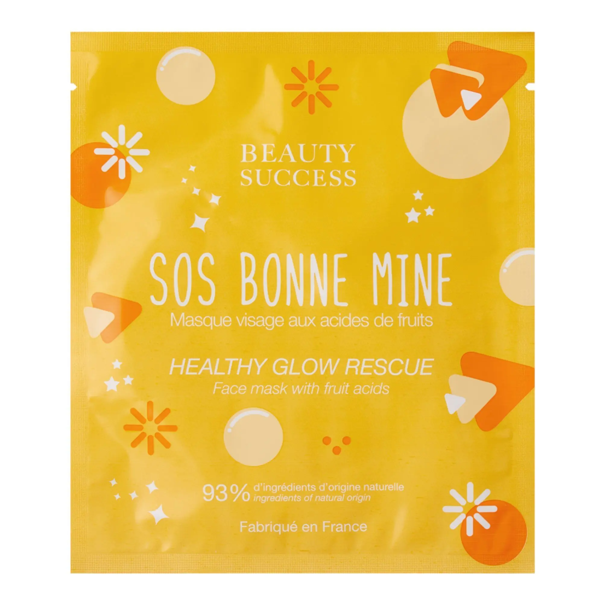 Beauty Success - Masque Monodose SOS Bonne Mine Masque Tissu Visage- slider-masques-monodoses