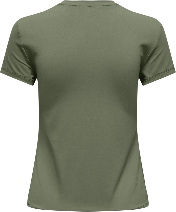 ONLY ONLEA S/S TOP O NECK CS JRS Olivine