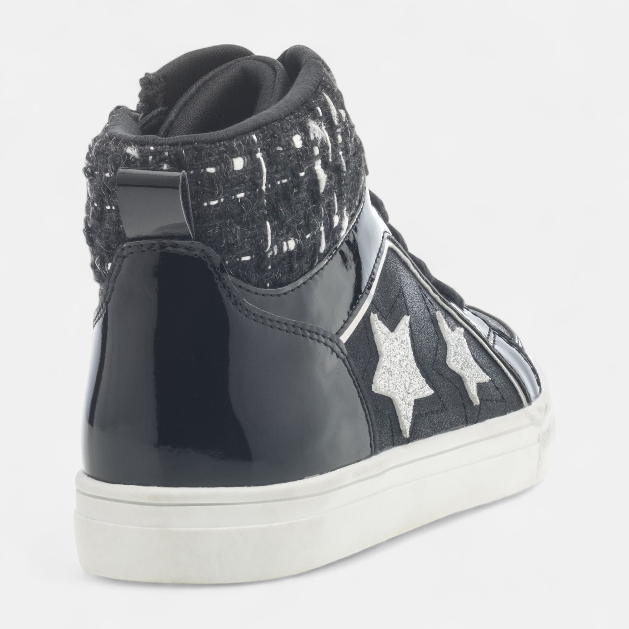 Baskets hautes Fille noir