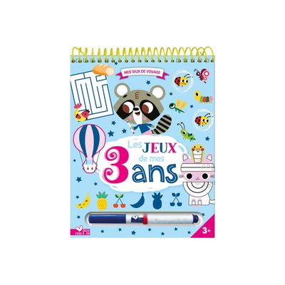 Les jeux de mes 3 ans - Livre d'exercices