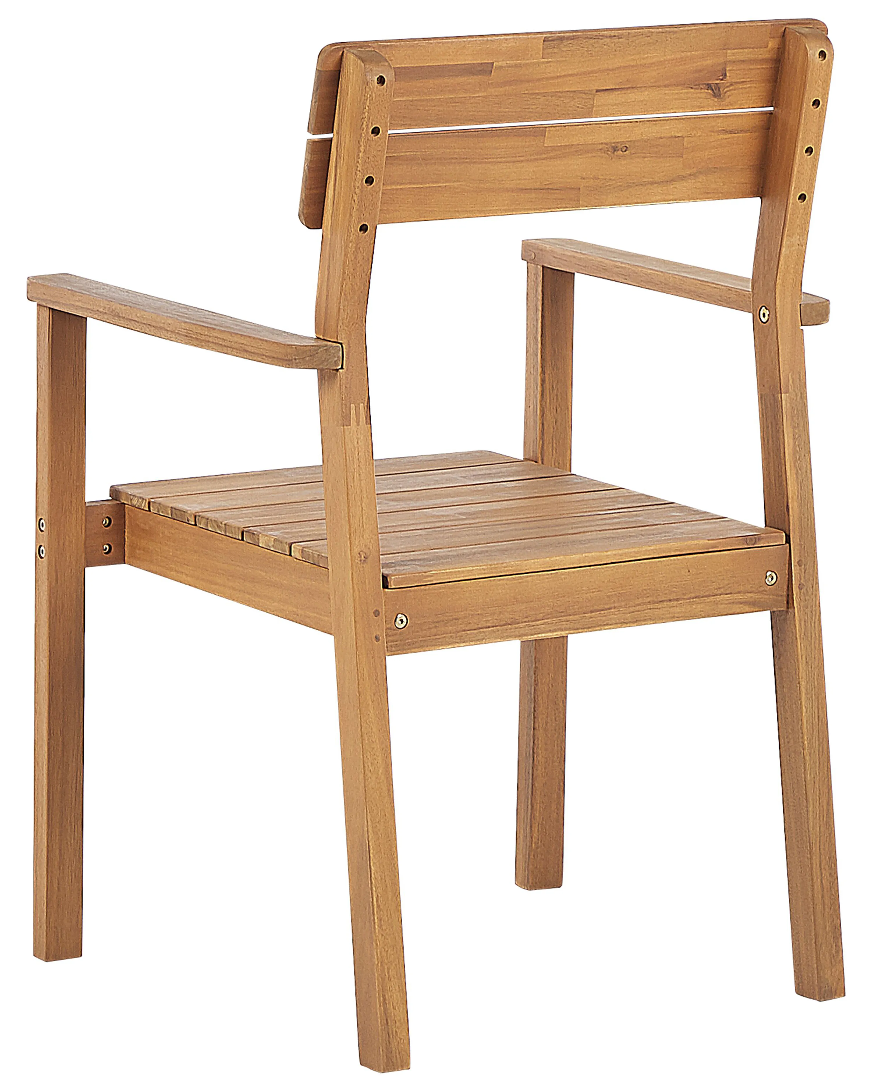 Set van 6 tuinstoelen FORNELLI Acaciahout Bruin