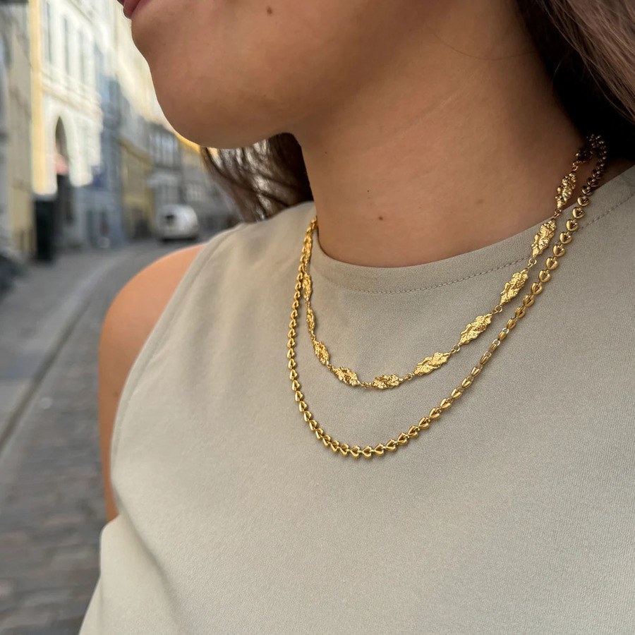Sistie2ND Sophia Necklace Gold Plated 42cm
