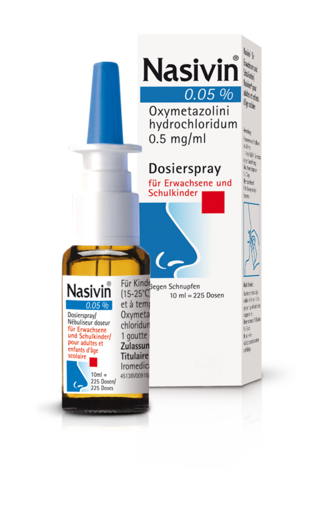 NASIVINE Dosierspray 0.05 % Fl 10 ml<br>10 ml, Flasche, Nasenspray, Lösung