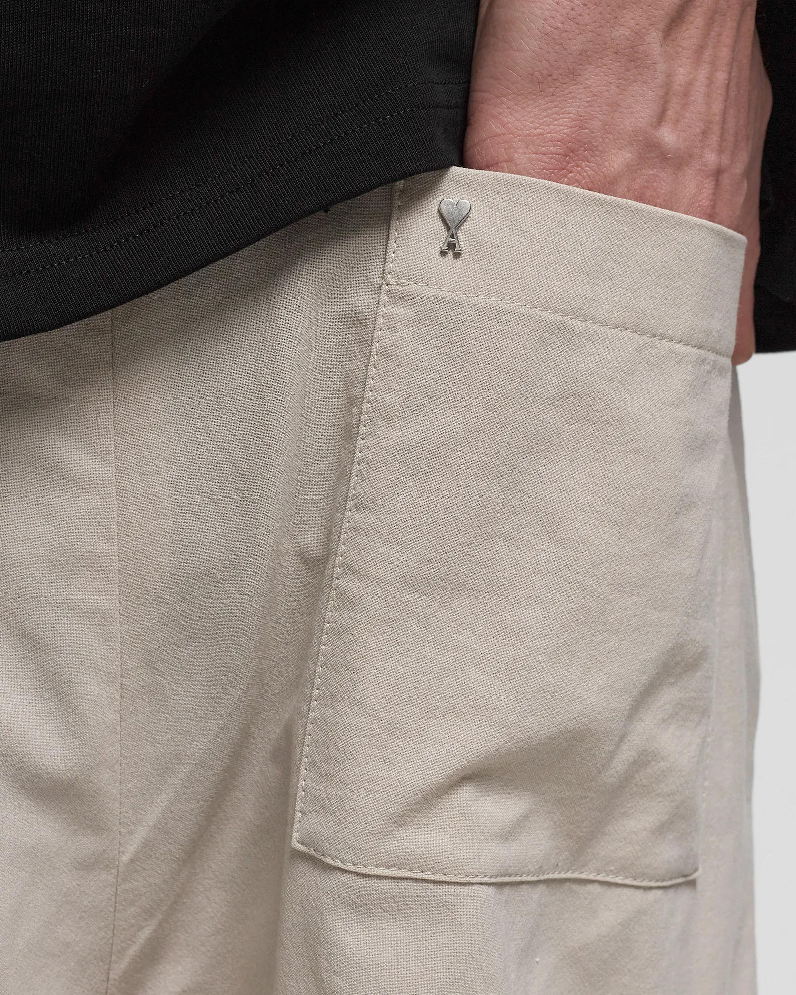 AMI Paris ELASTICATED WAIST BERMUDA