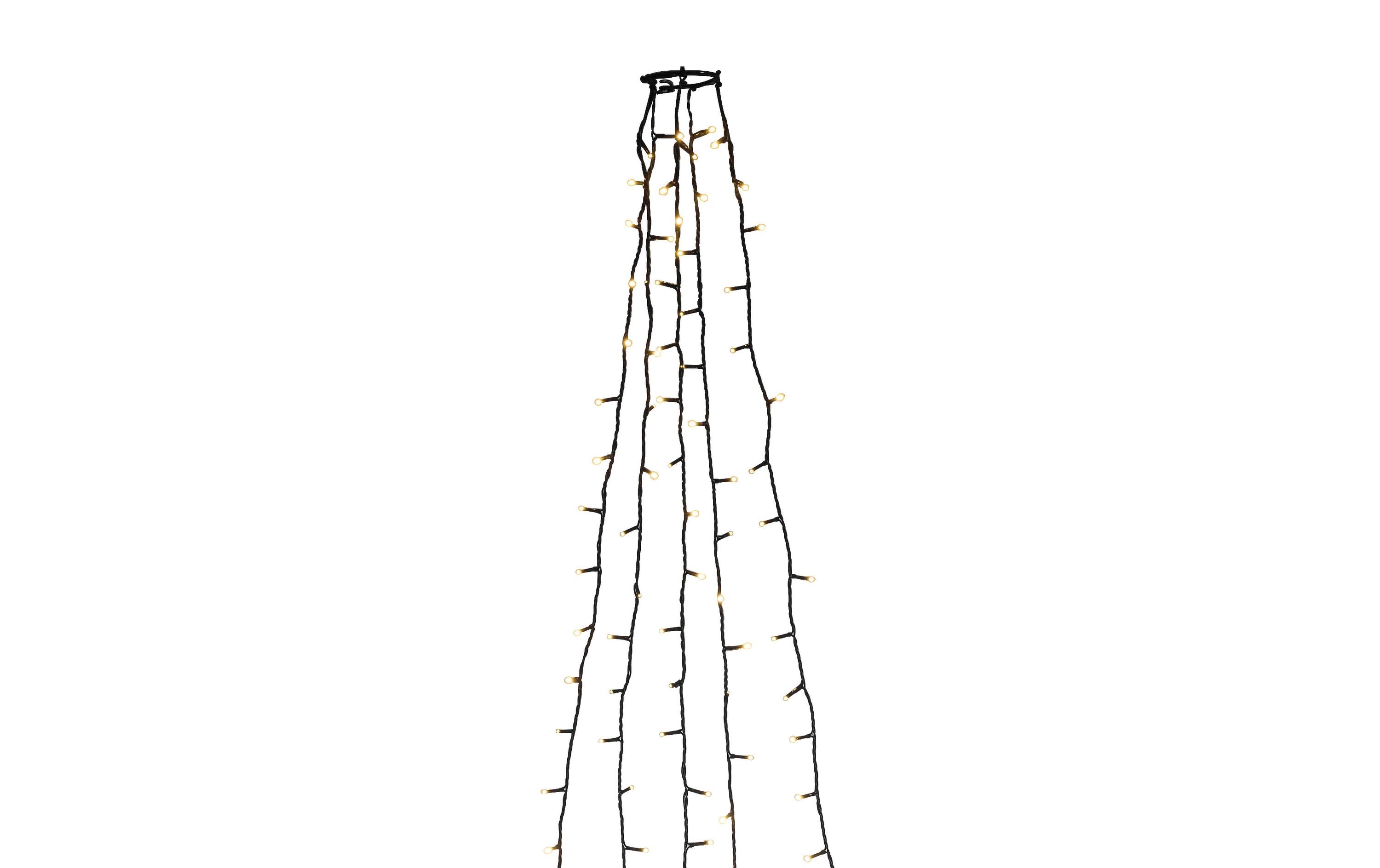 LED Baummantel 250 LED, 3 m, IndoorSchnell und einfach drapierte Beleuchtung für den Weihnachtsbaum.