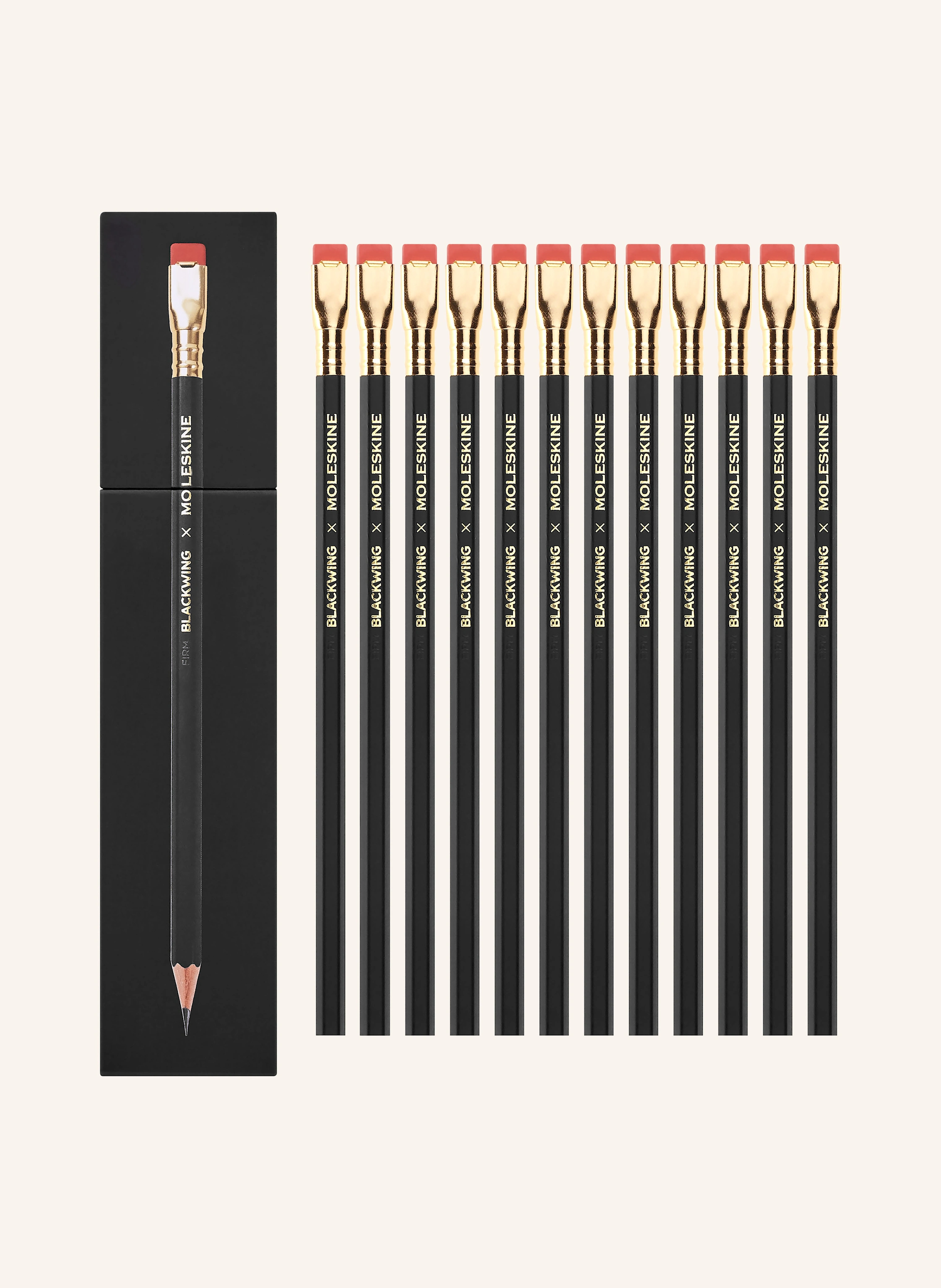 MOLESKINE 12er-Set Graphitstifte