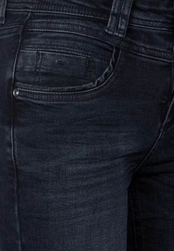 Slim Fit Thermojeans - authentic blue black wash