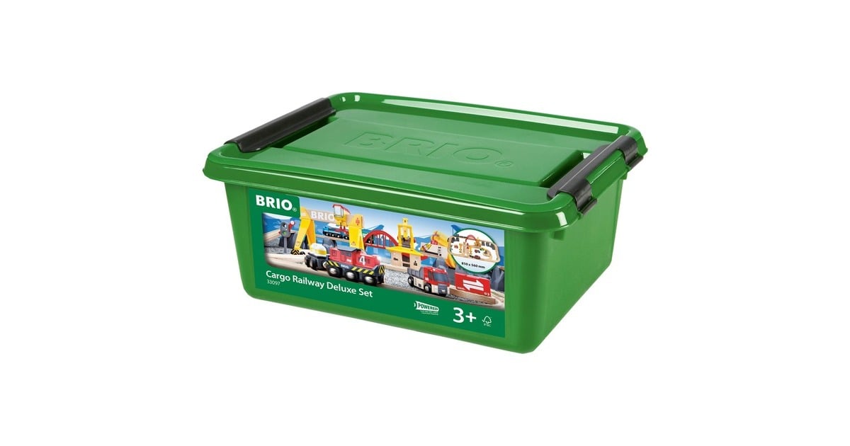 BRIOWorld - Vrachtset Deluxe set Baan