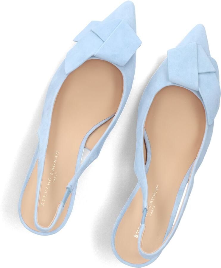 STEFANO LAURAN Slingbacks Dames St2642 Maat: 41 Materiaal: Suède Kleur: Blauw