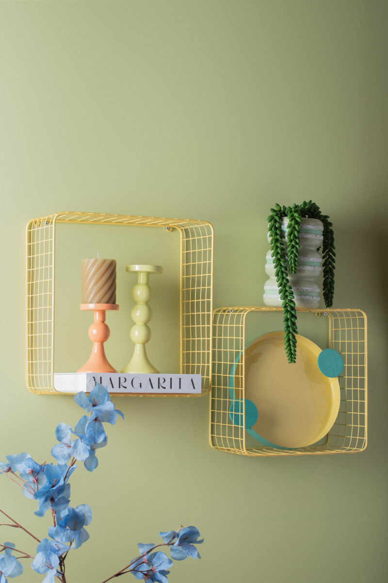 Wall Rack Set Reja PT4258BP Bright pink