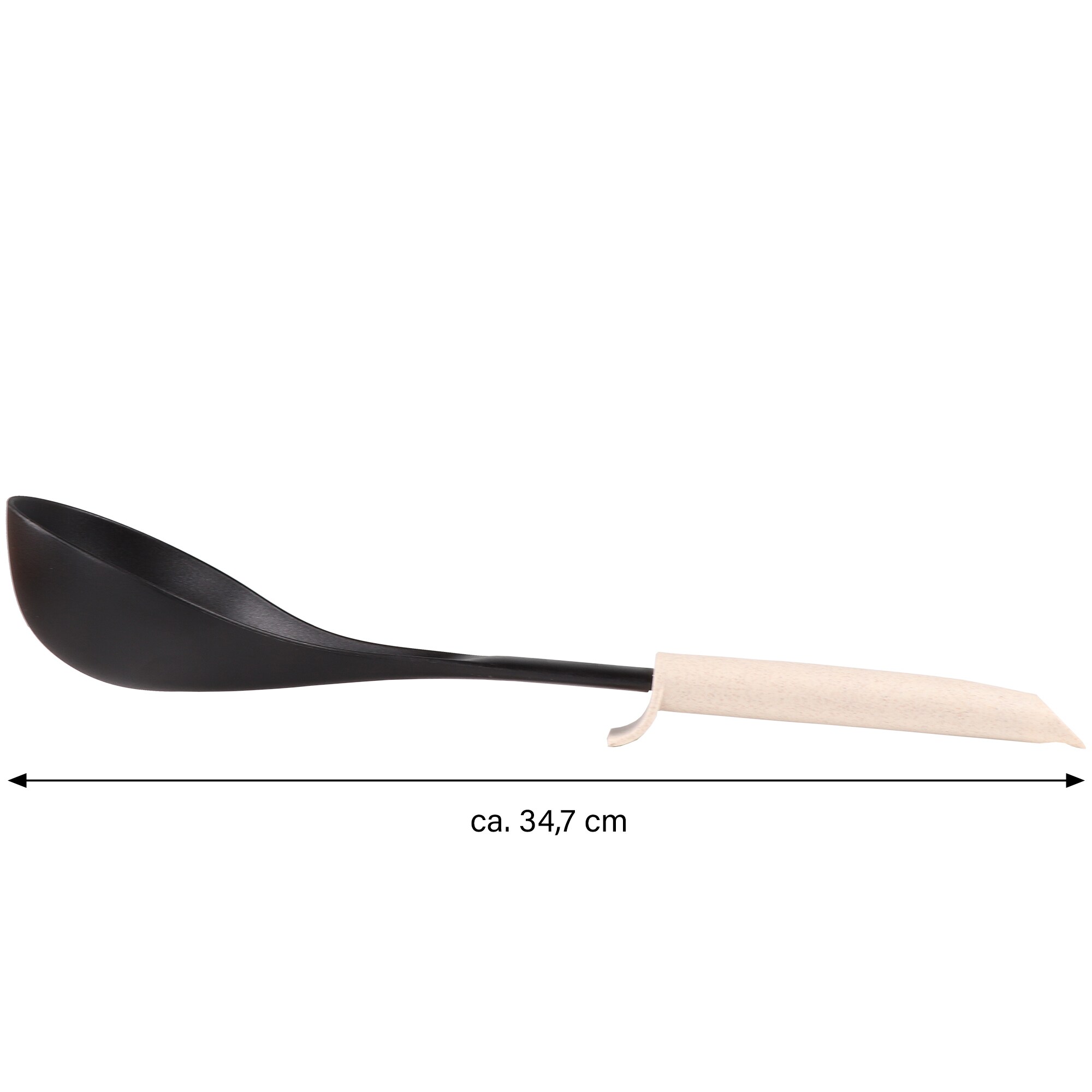 Natural Line® Küchenhelfer-Set, 6-tlg., mit praktischer Stütze und Griffen mit Stroh