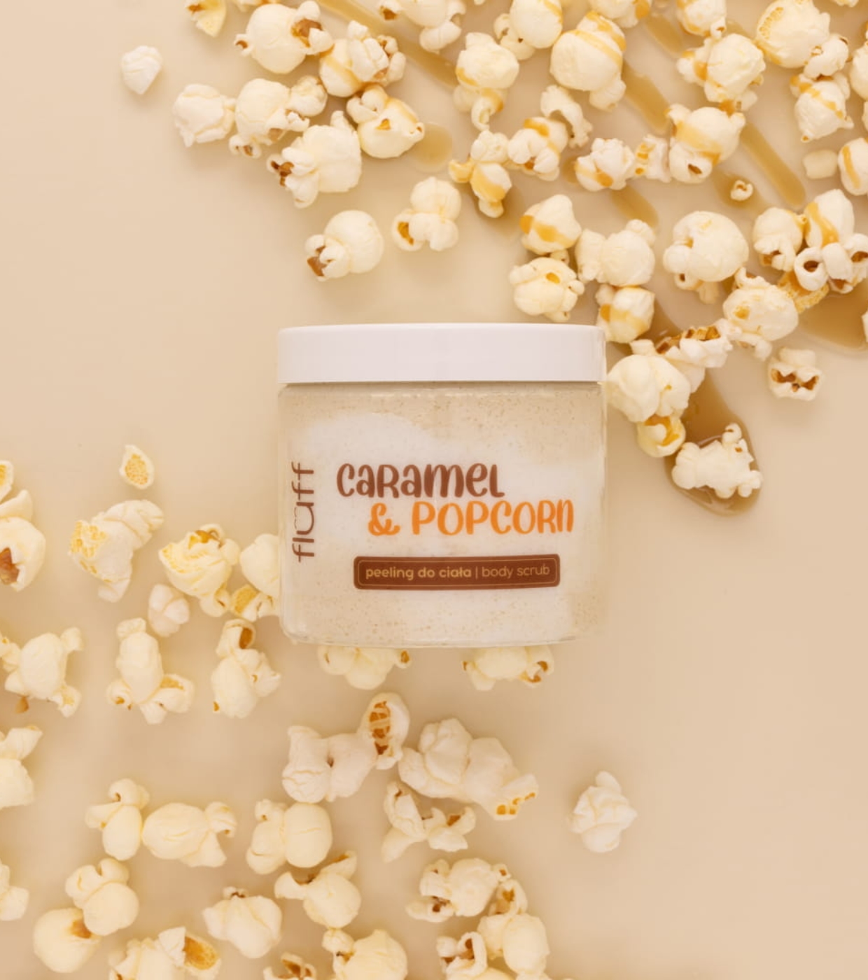 Fluff - Esfoliante Corporal - Caramel & Popcorn