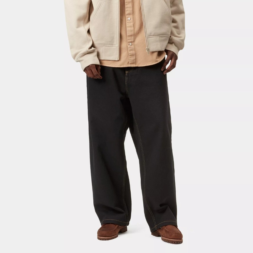 Carhartt WIP Brandon Pant Black Rinsed