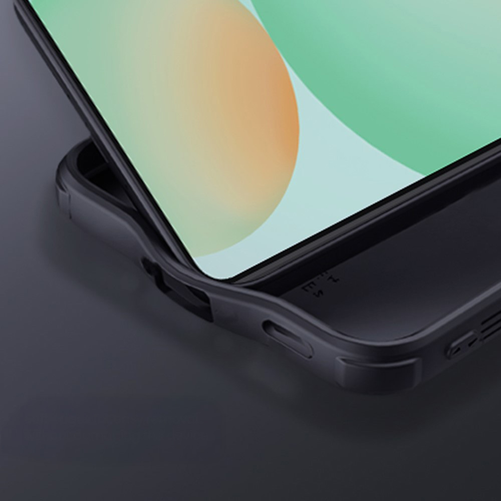 Samsung Galaxy S25 Edge Schutz Hülle Cam-Slider Kameraschutz - Schwarz