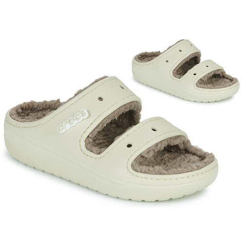 Crocs - CLASSIC COZZZY SANDAL - Beige