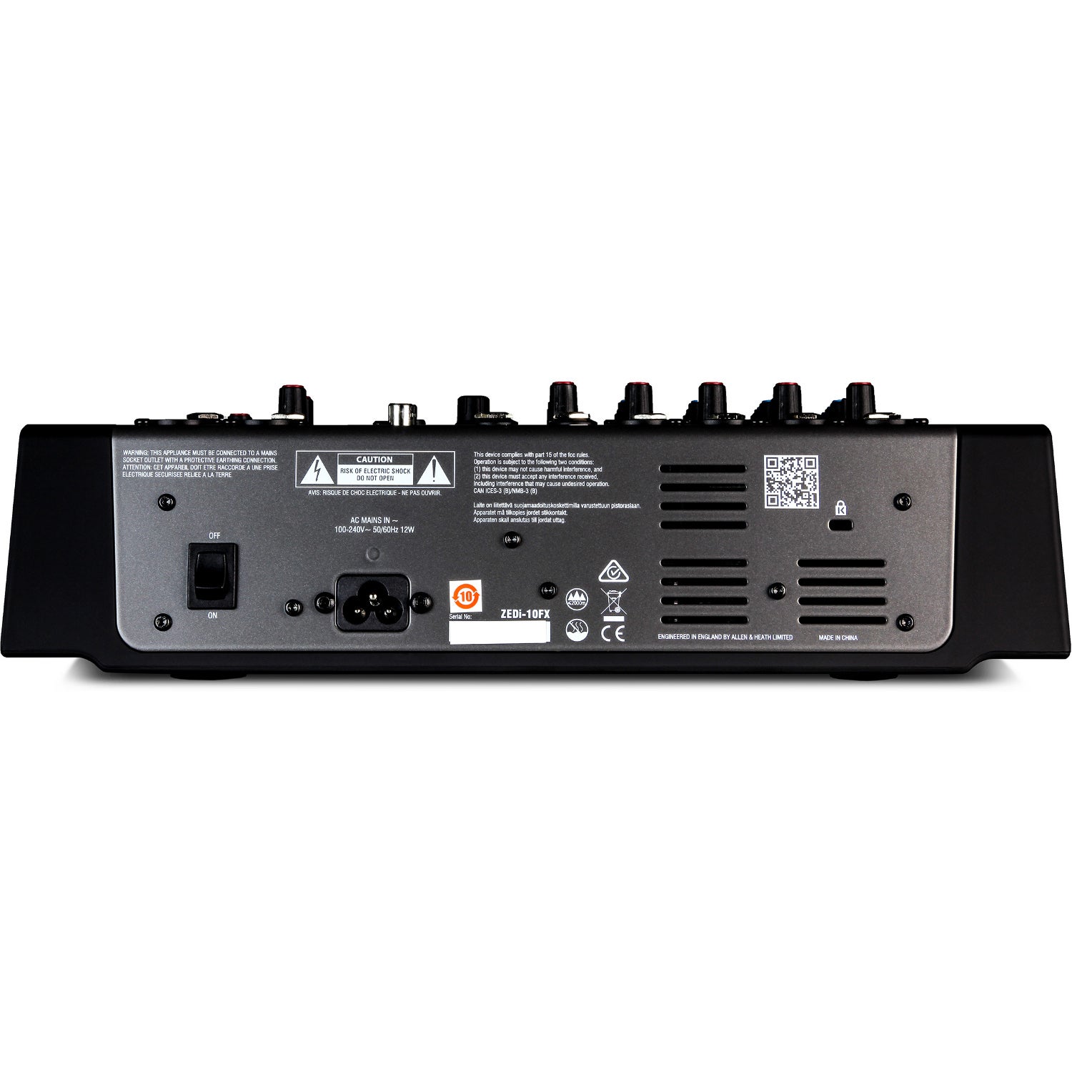 Allen & Heath ZEDi-10FX analoge mixer met effecten