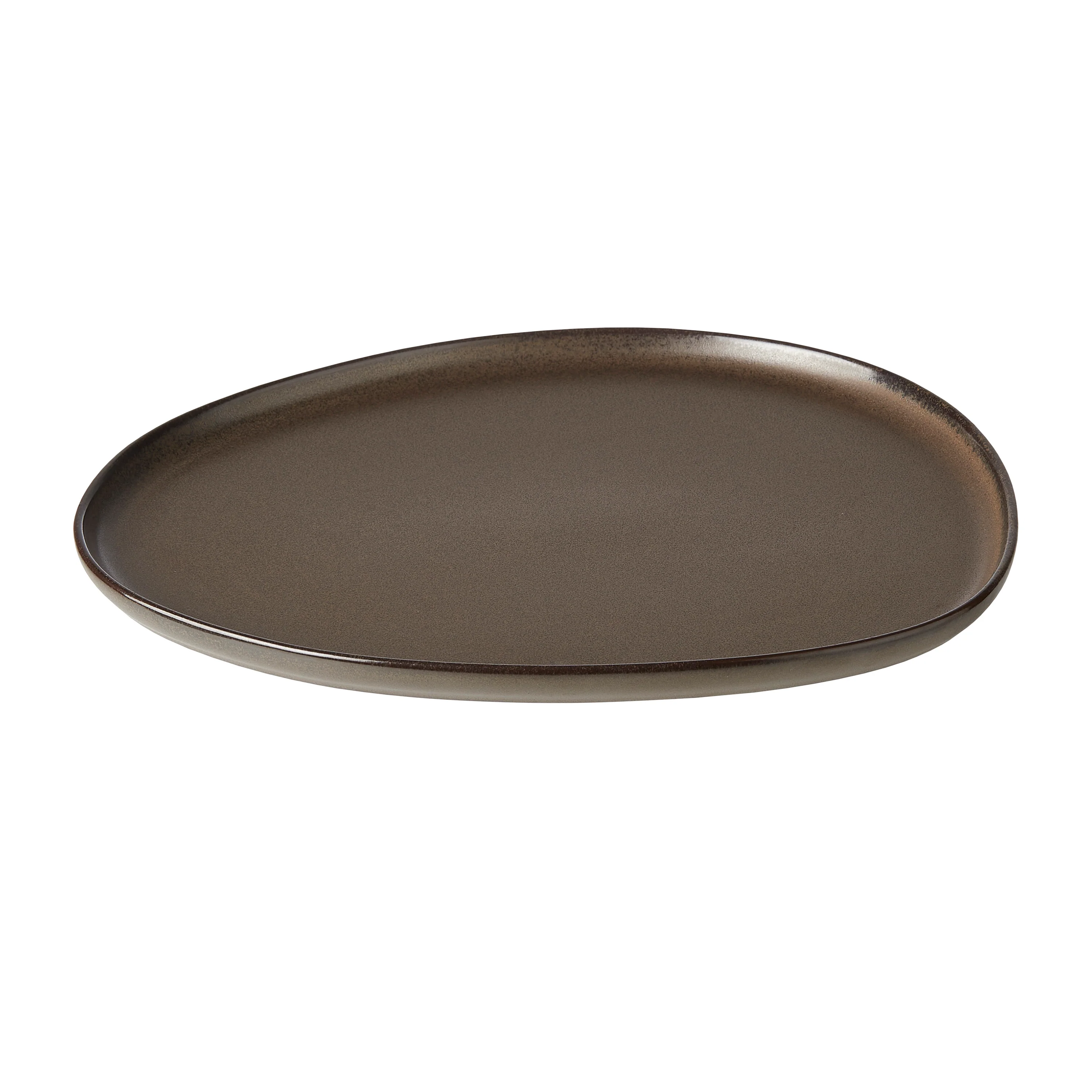 RAW  Organic middagstallerken - Metallic Brown