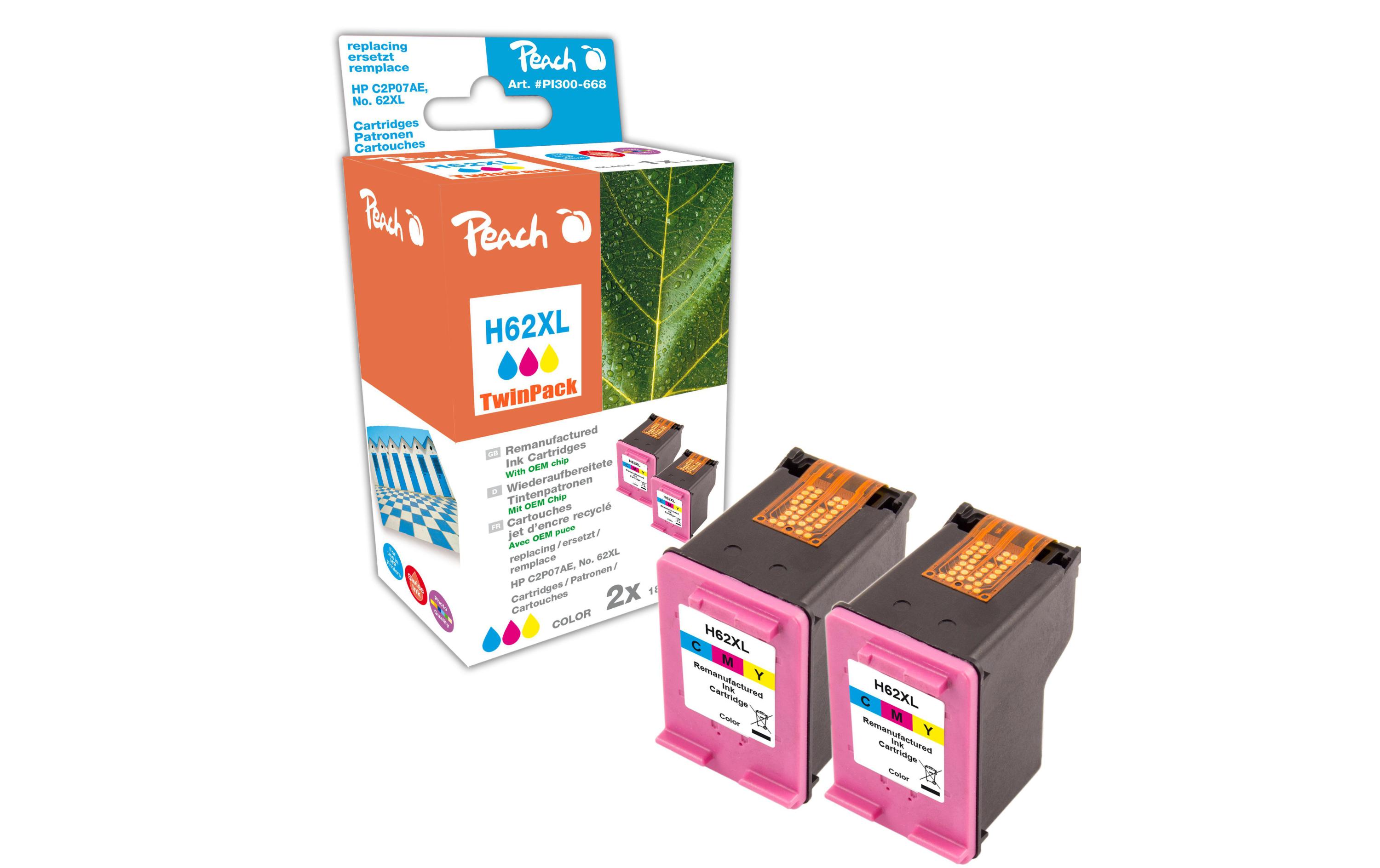 Tinte HP Nr. 62XL (C2P07AE) ColorTinte, Color