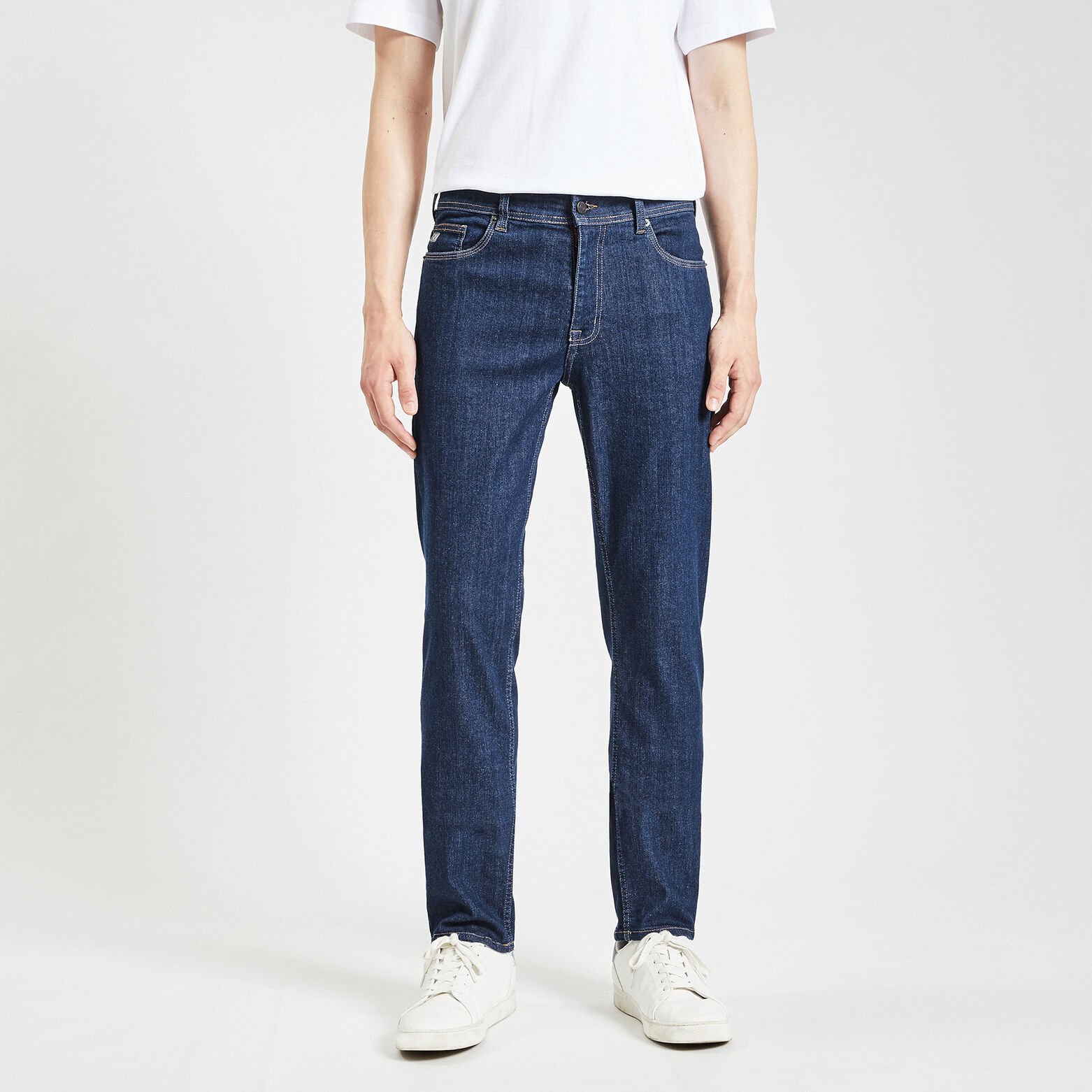 Jean straight cinq neuf édition n°2 Made in France Bleu