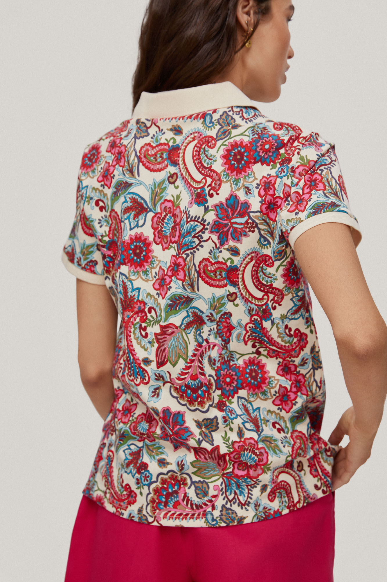 Camisa polo estampada de manga curta - Vários modelos