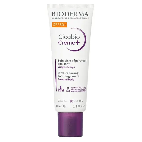 Bioderma Cicabio Creme+ FPS50+ 40ml