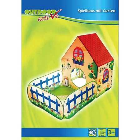 Outdoor active Pop-up Spielhaus mit Bällebad