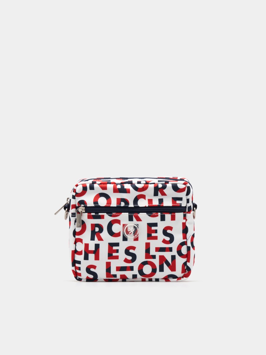 Bolsa a tiracolo com logotipo