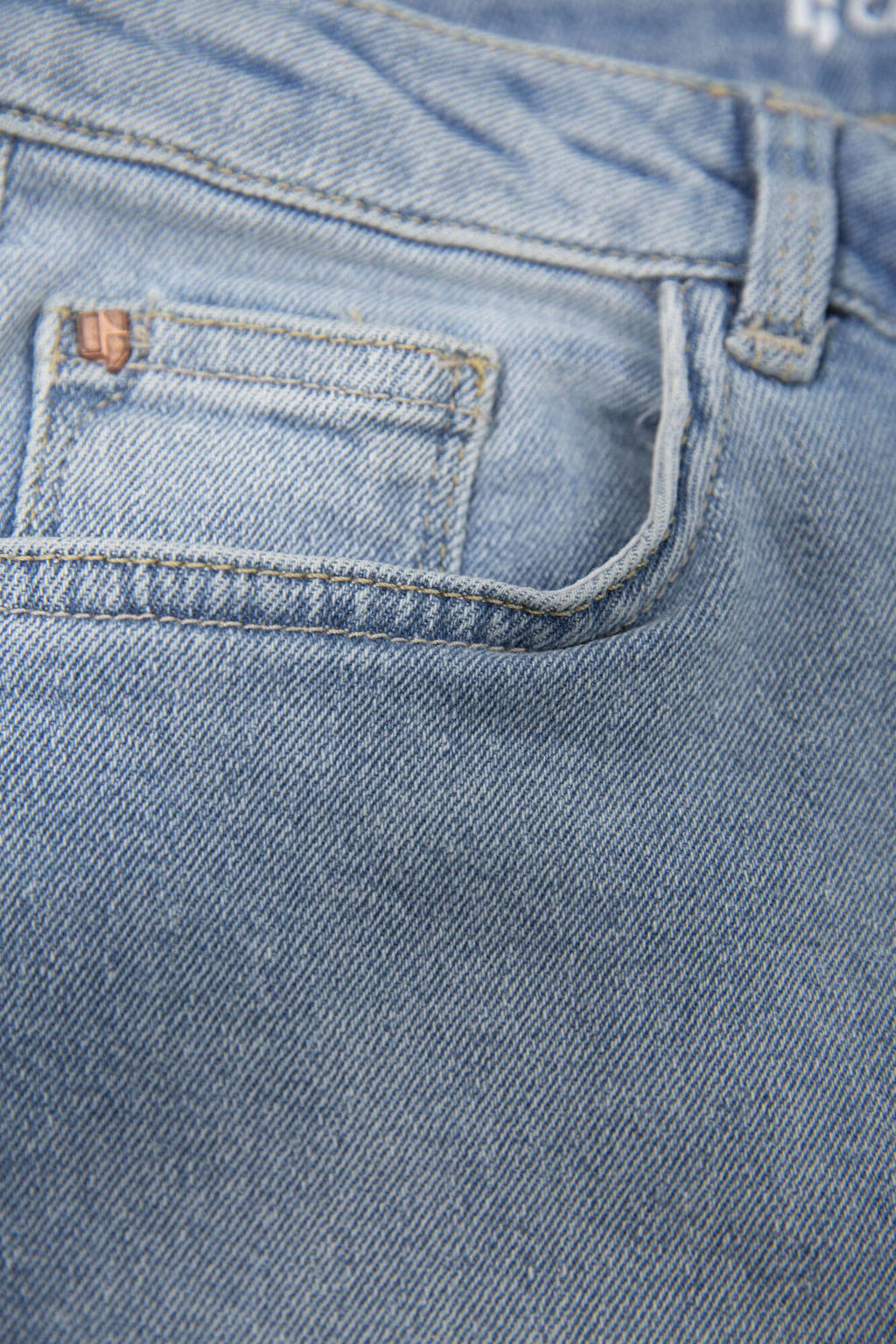 Garcia cropped slim fit jeans Mylah 576 bleached
