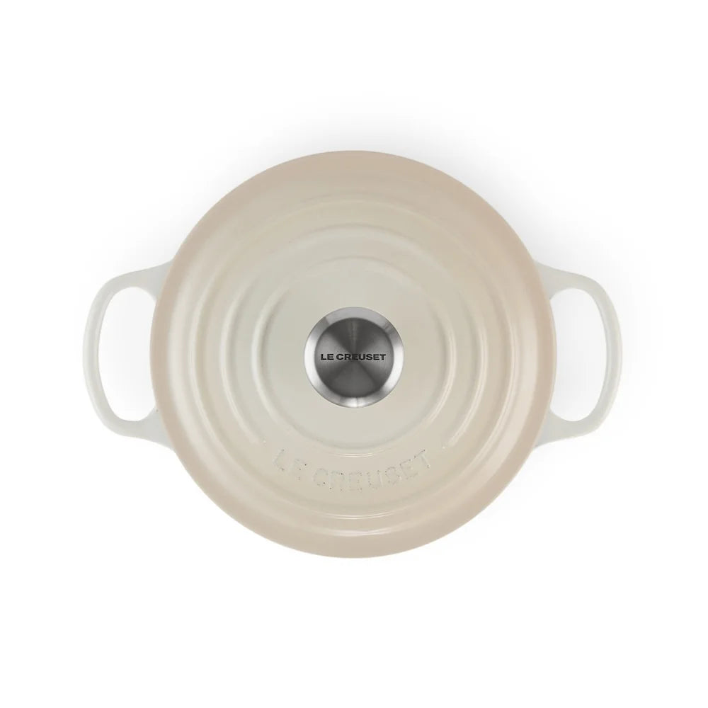 Le Creuset braadpan Signature Meringue