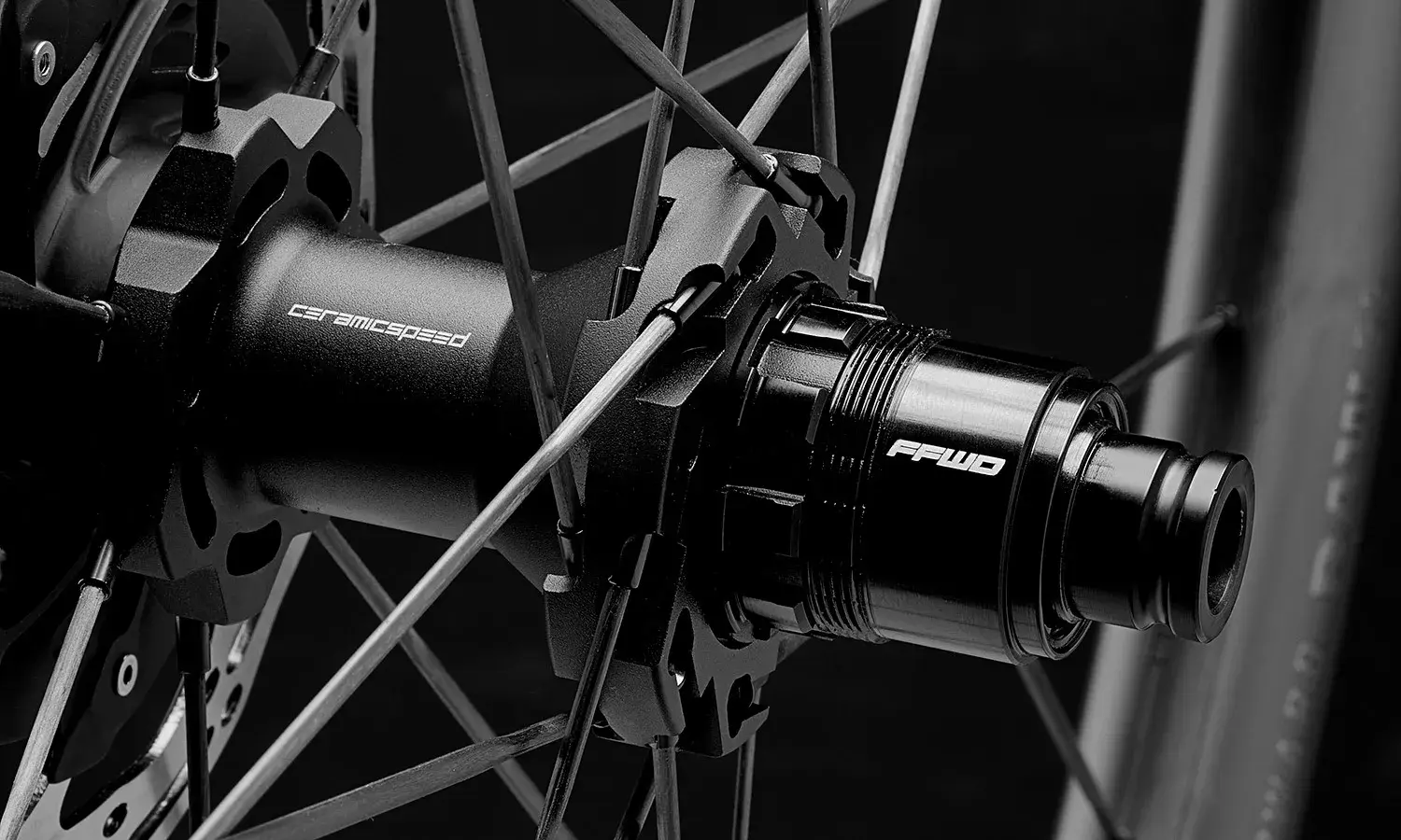 Fast Forward Raw55 FFC 55mm Disc Wielset Mat Zwart