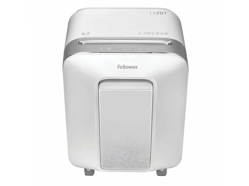 Makulator Fellowes Powershred® LX201 micro-cut 2x12 mm hvid (P-5)