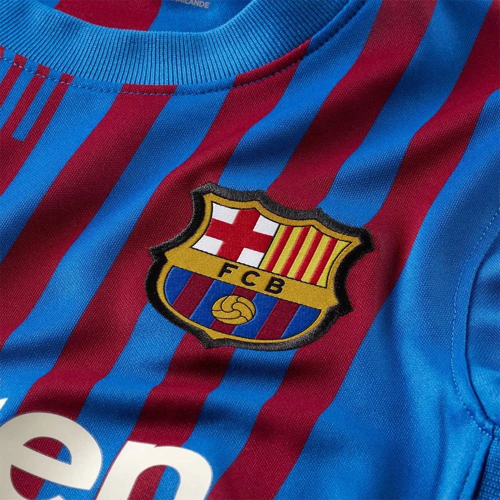 Nike FC Barcelona 21/22 Stadium Heim Junior-Kurzarm-T-Shirt