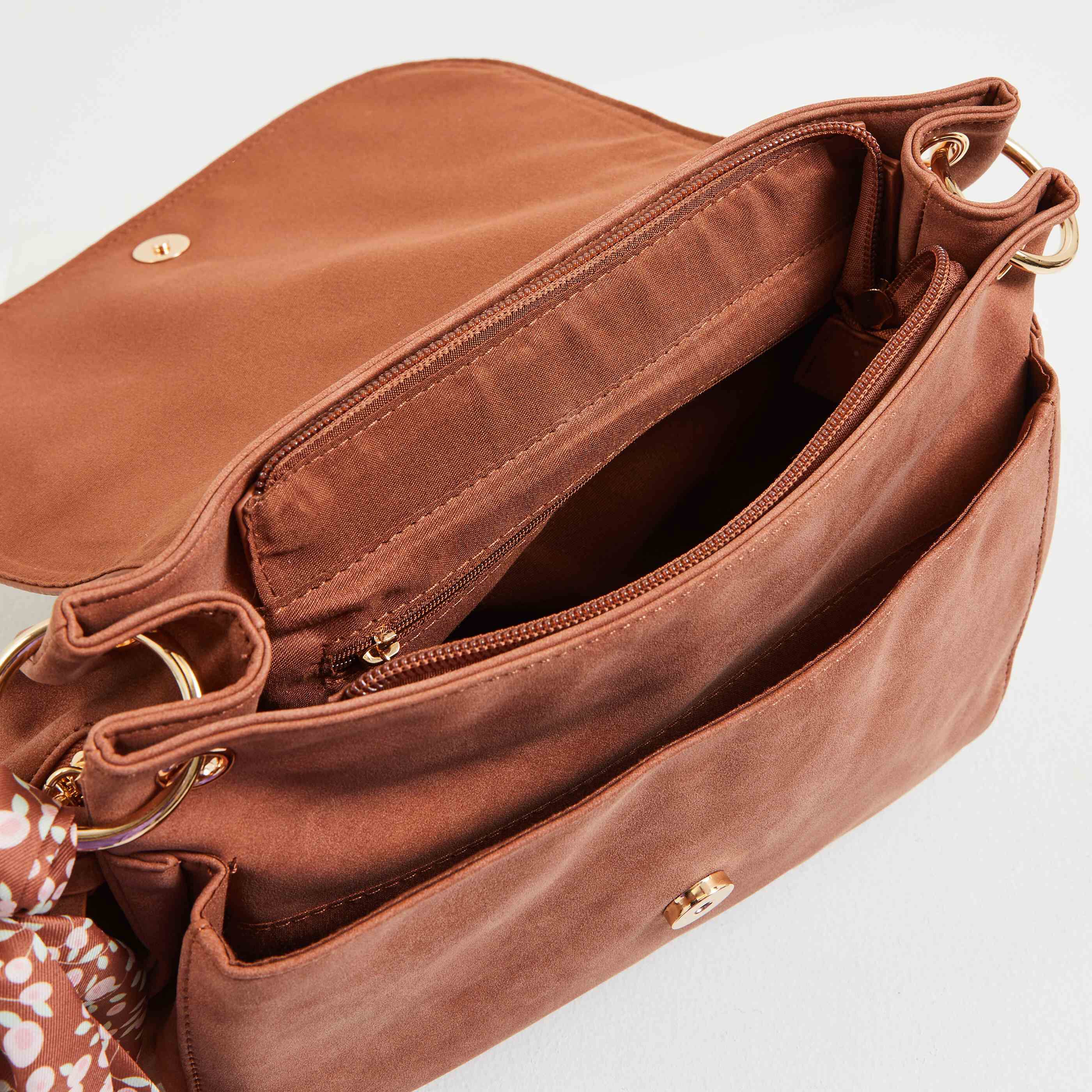 Sac besace femme - CAMEL