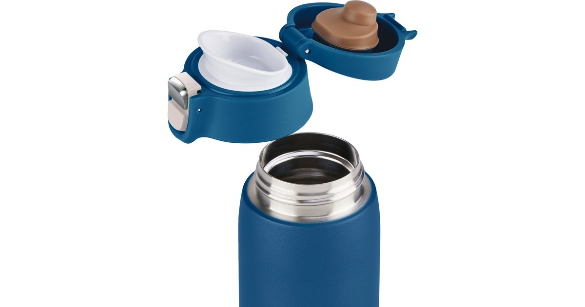 EmsaTravel Mug Light Thermosbeker  (Donkerblauw, Flip-deksel)