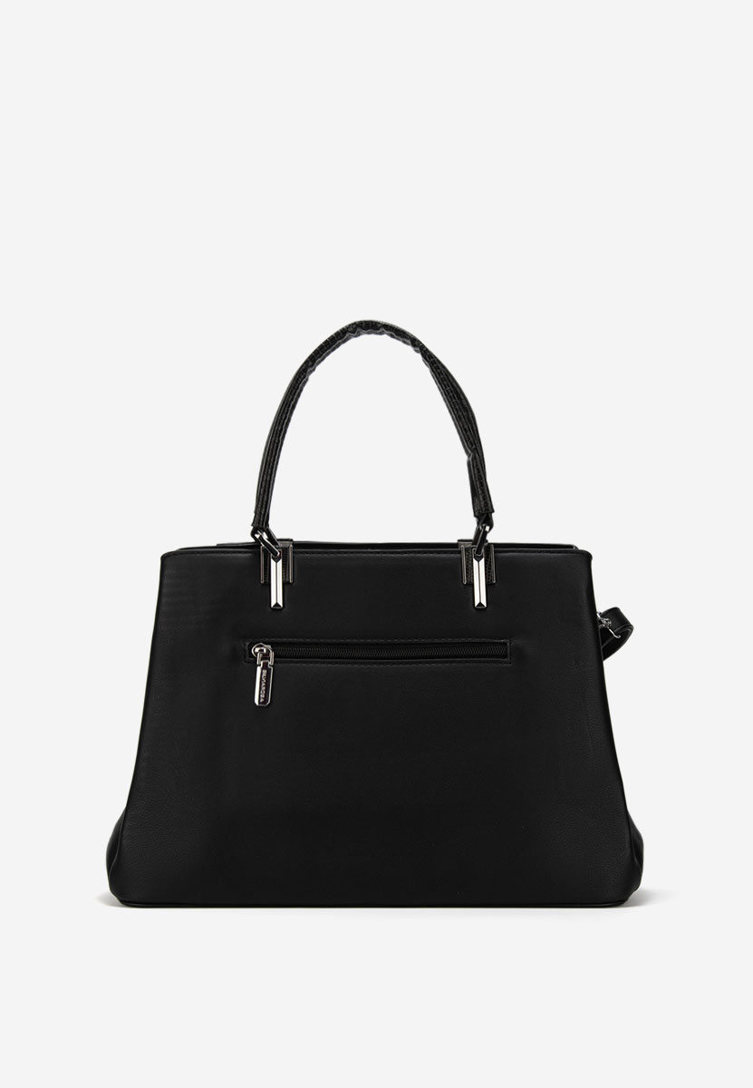 Sac à main noire Silvia Rosa 8177