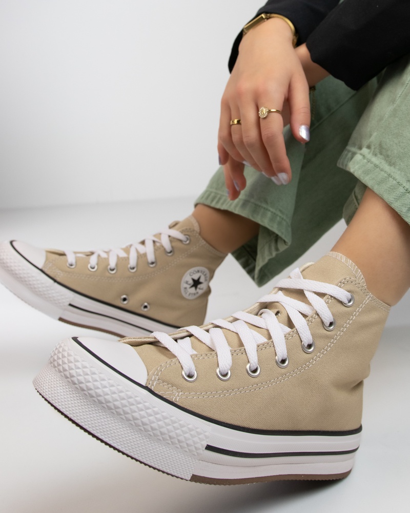 Converse Chuck Taylor All Star Lift Hoge sneakers  - beige