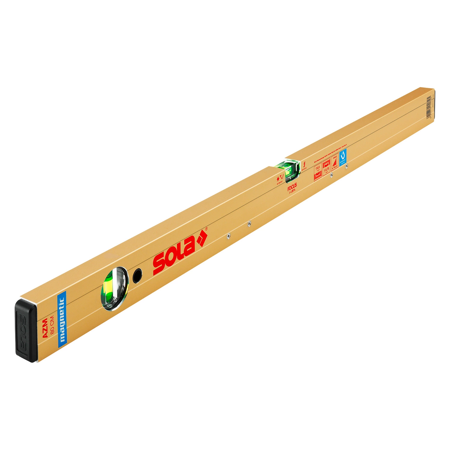 Sola AZM 200 Blokwaterpas - magnetisch - 2000mm
