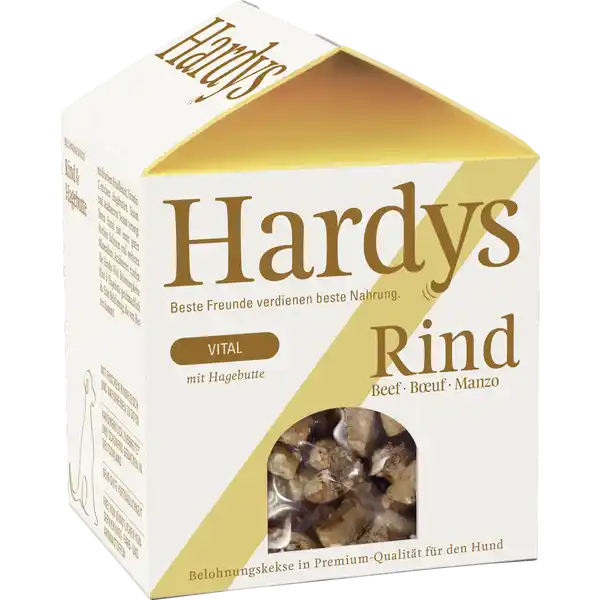 Belohnungskekse Rind & Hagebutte
