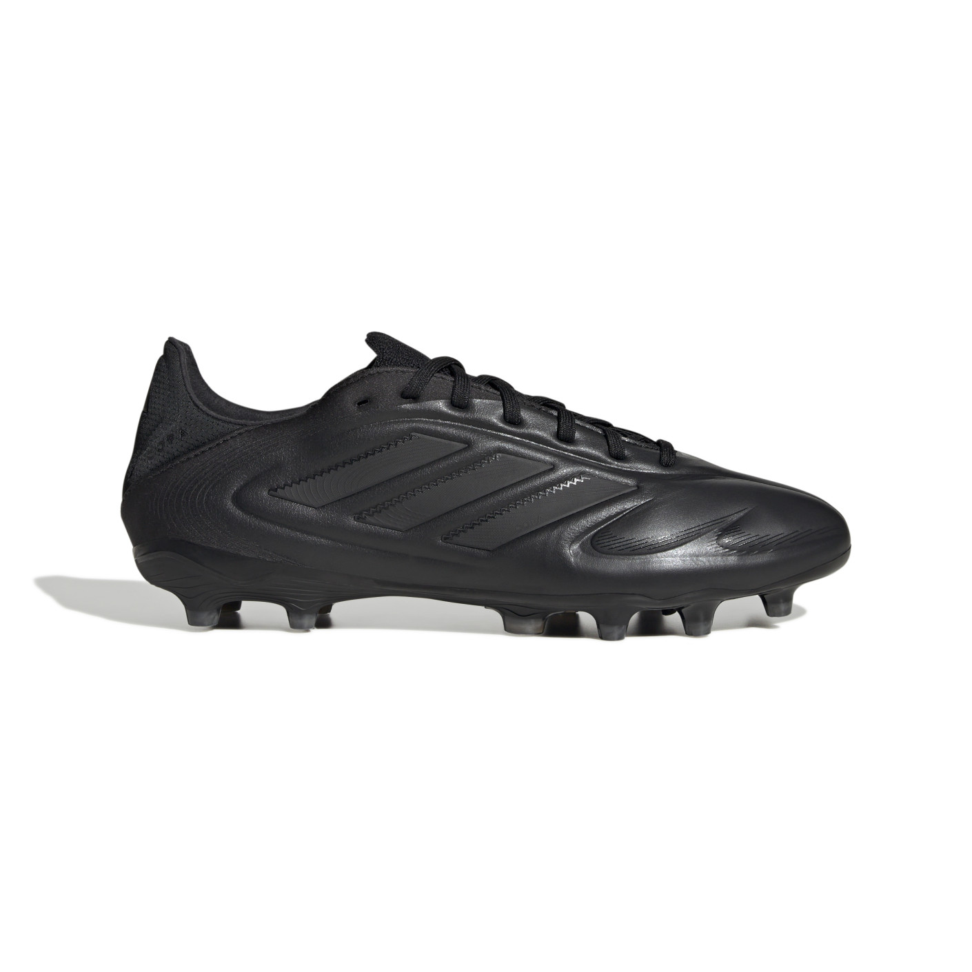 Adidas Copa Pure III Pro Gras Voetbalschoenen (FG) Zwart Grijs